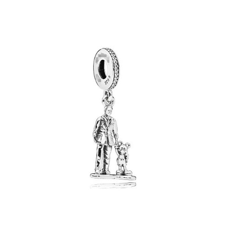 Brand New Cute Animal Mouse Bead Component Couple Pendant Bead Component, Ideal Designed For Authentic Original European Bracelet High Quality Fine