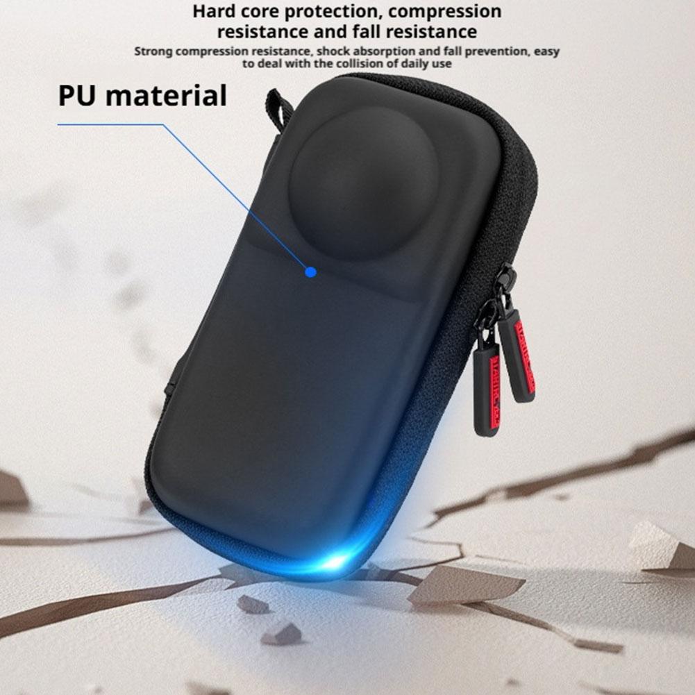 Portable Insta360 X4 Air X3 ONE X2 PULUZ Camera Case Box Storage Bag Protective Zipper Bag Accessories