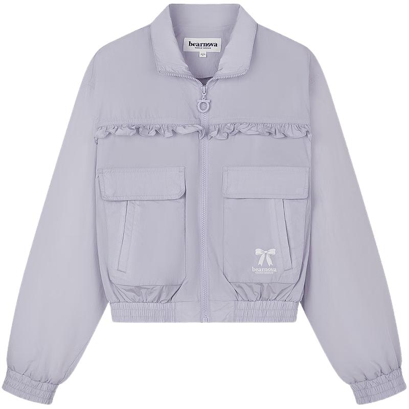 Teenie Weenie Bearnova Women's Ruffle Trim Jacket