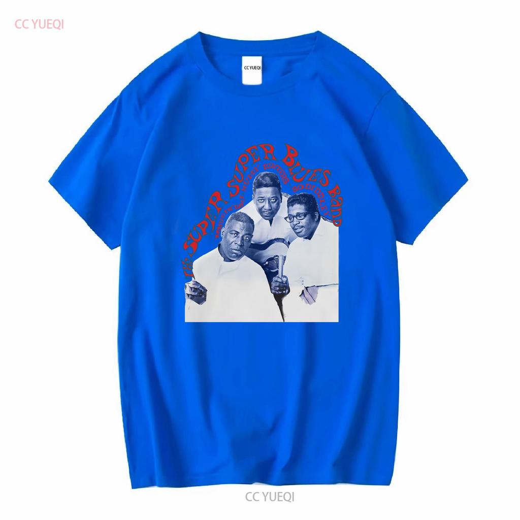 The Super Blues Band Album By Howlin Wolf And Muddy Waters T Shirt Zz131 Vintage Washed Fashion Breathable