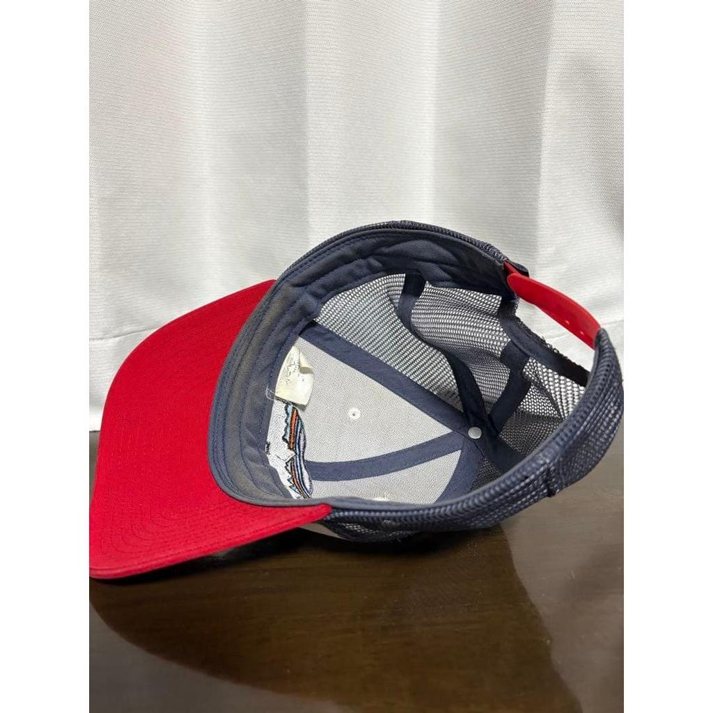 Used Patagonia Fitz Roy Bear Cap STY38200 Mesh Red