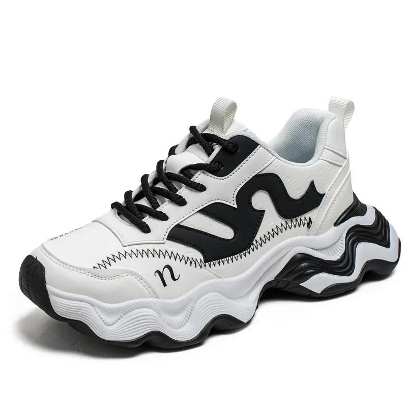 

Fashion New Men s Sneakers Outdoor Versatile Casual Shoes for Youth Thick soled Height Increasing Wear resistant Sports Running Shoes 39