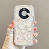 Applicable To VIVO Y300 Curved Edge Mobile Phone Case V40Lite Shell Pattern Butterfly Bracelet Y38 Fine Hole Transparent