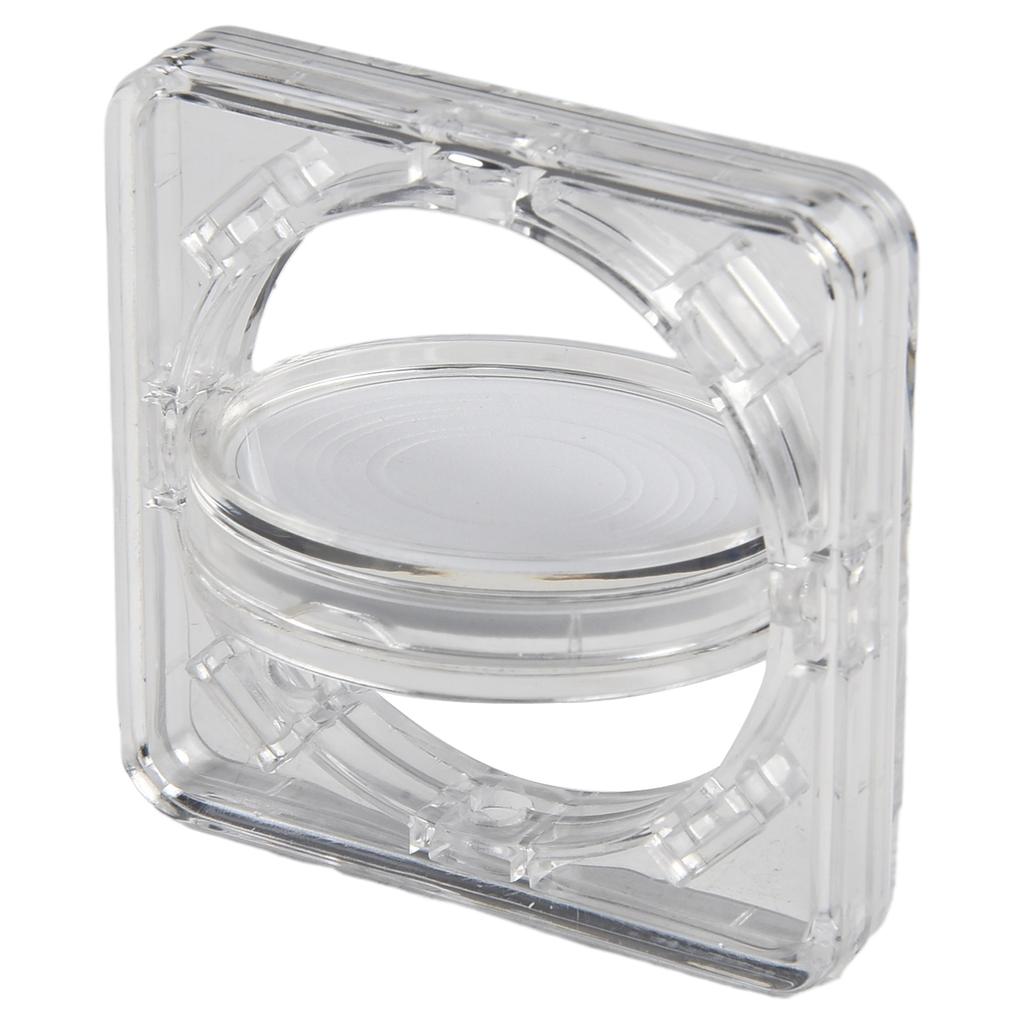 Clear Acrylic Coin Protection Box Designed for Collectible Medals Accommodates 17/20/25/27/30/33/38mm Safe Display