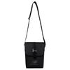 New Balance Synthetic Leather Crossbody Bag Regular Unisex Black (Unisex) Crossbody Bags LAB13644