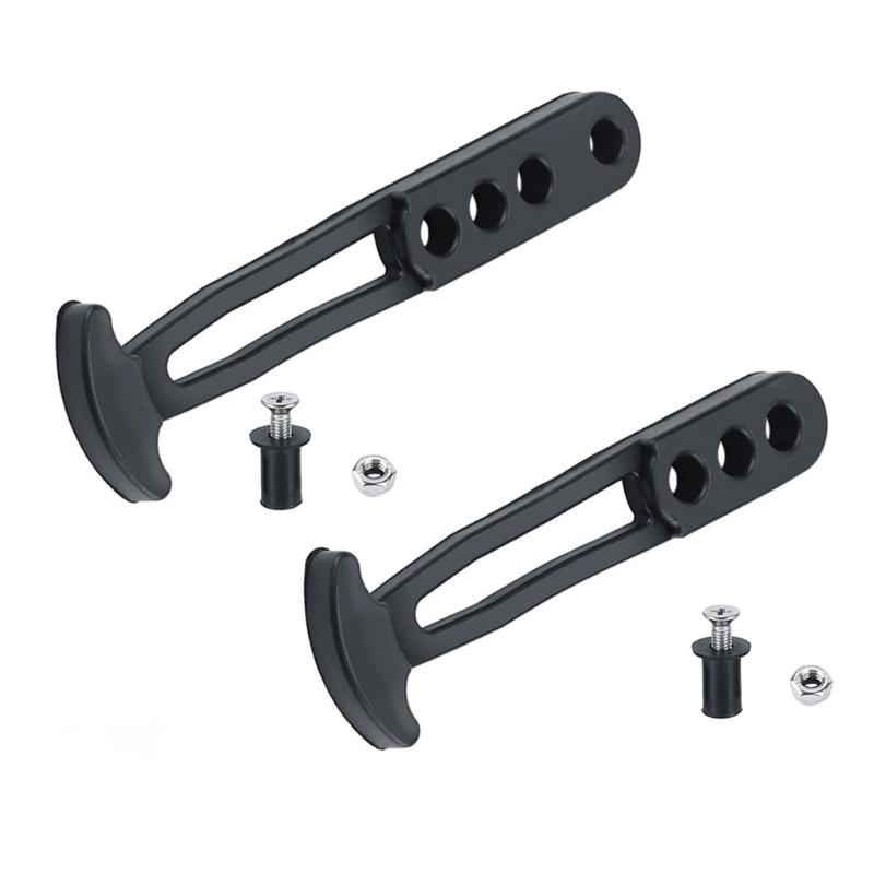 Boat Telescoping Ladder Rubber Strap Boat Sport Jet Boarding Secure Retaining Latches Band 4 Adjustable Mounting Hole