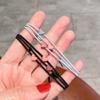 3PCS Lovely Hair Bands Love Heart Hairband Girls Spring Summer Hair Accessories