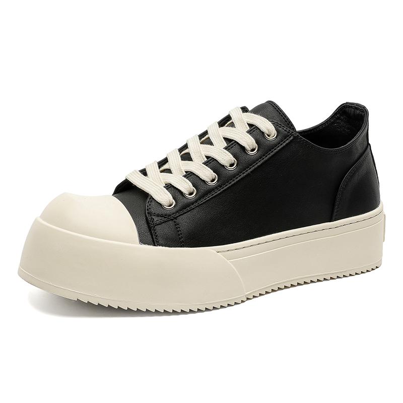 Fashion Black casual men's shoes Minimalist and comfortable style Outdoor Street Trendy Youth Hot selling classic Board shoes New