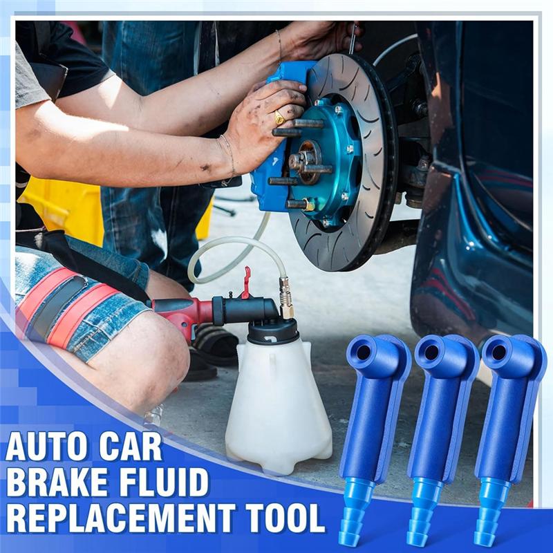 Exchange Tool Connector Brake Bleeding Kit 20Pcs Car Oil Bleeder Pump Exchange Adapter Pumping Pipe Connectors-A99D