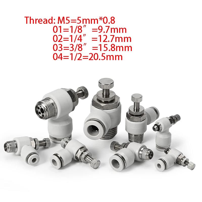 Pneumatic Hose Fitting High Quality White Air Fitting 1/4 1/2 6mm 8mm BSP Thread Quick Connector Coupling Trachea Hose Fitting Fuel System Fittings7