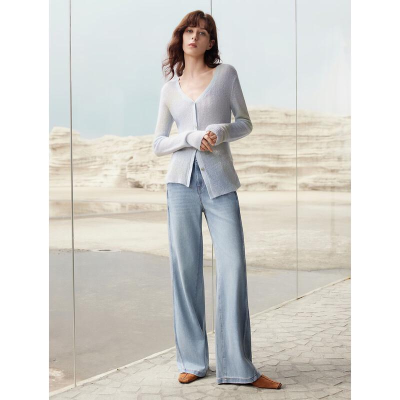 ELLE French Gradient Knit Cardigan