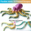 Durable Octopus Ornament 3D Printed Octopus Model 19/27cm 3D Octopus Ornament  Hotography Props