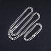 Men's Thick Stainless Steel Cuban Link Chain Bracelet/Necklace