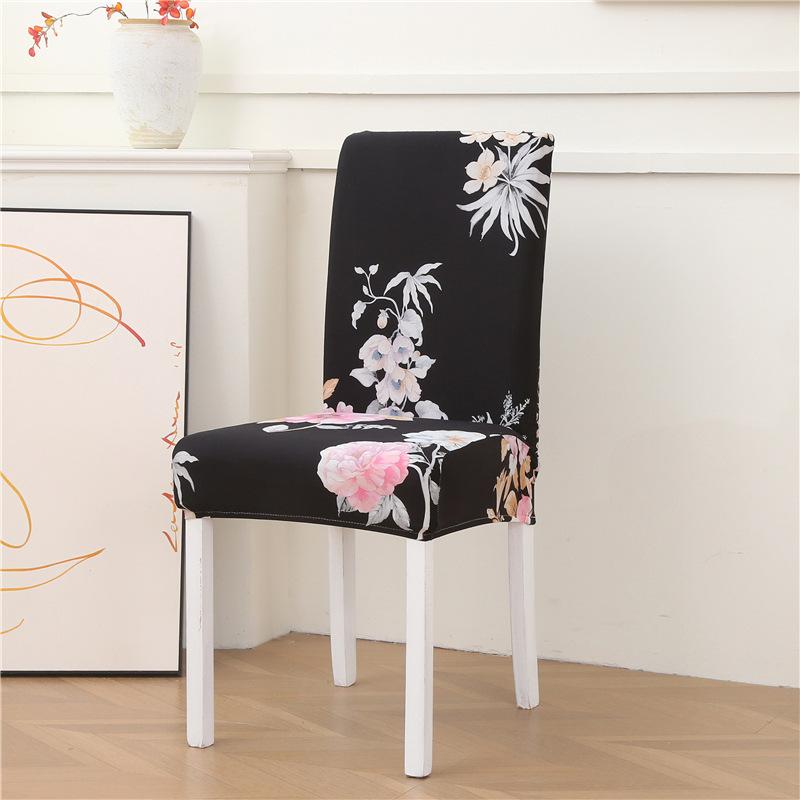Chair Cover Elastic Chair Cover Printed Hotel Household Universal In All Seasons