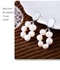 Qiong Yao Freshwater Pearl Shell Stud Earrings for Women - Light Luxury & Sweet Temperament Style