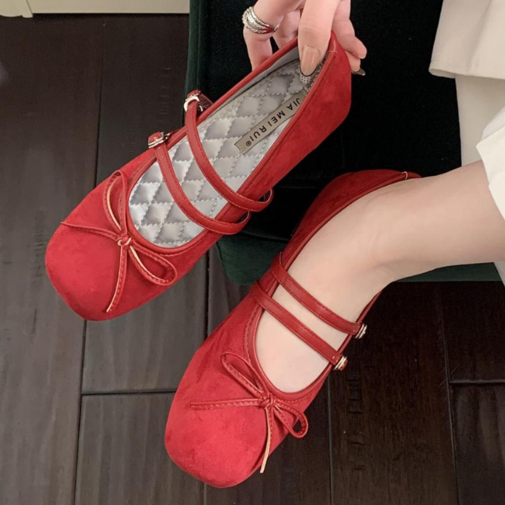 Leopardenmuster Japanischer Felsenfisch Ballerinas - Damen Vielseitige Slipper Abendschuhe