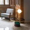 Moderne LED Tisch Lampe Schlafzimmer Schreibtisch Lampe Glas Ball Tisch Lampe Poliert Chrom Gold Nordic Schreibtisch Licht Wohnzimmer Boden Nacht