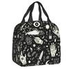 Pattern Insulated Lunch Box for Women Warm Cooler Thermal  Bag Kids School Children Food Picnic Container Tote