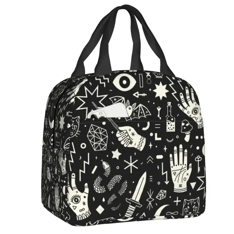 Pattern Insulated Lunch Box for Women Warm Cooler Thermal  Bag Kids School Children Food Picnic Container Tote