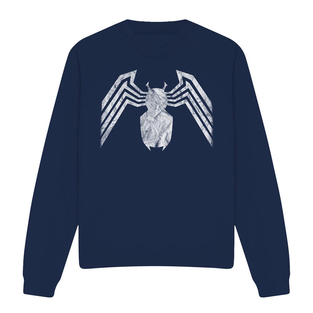 Venom Unisex Adult Emblem Sweatshirt