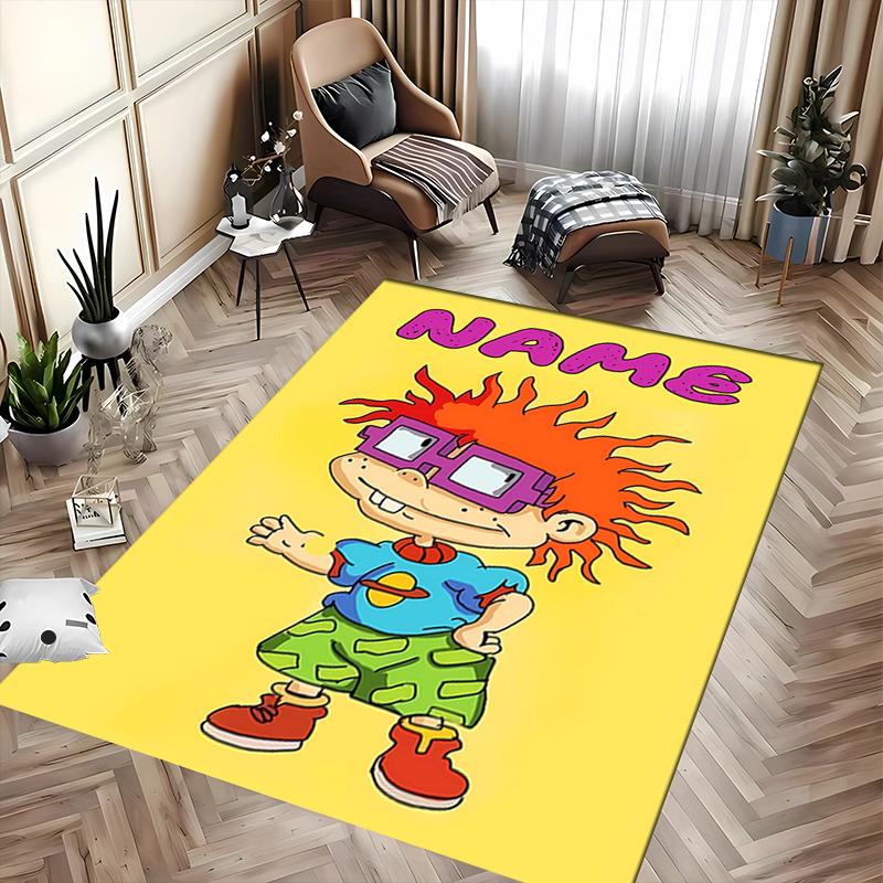 Custom personalization Rugrats Area Rug - Perfect For Kitchen, Bathroom,Laundry Room Decor Large Size Available,Gift All Seasons