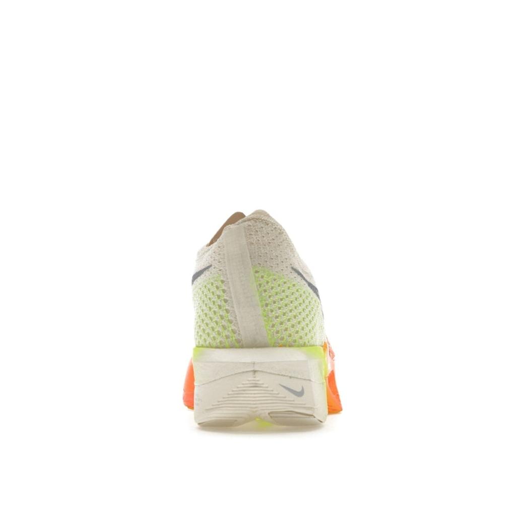 Nike ZoomX VaporFly Next% 3 Sail Orange Men Sneakers Cream Bold-Orange Neon-Green DV4129-101