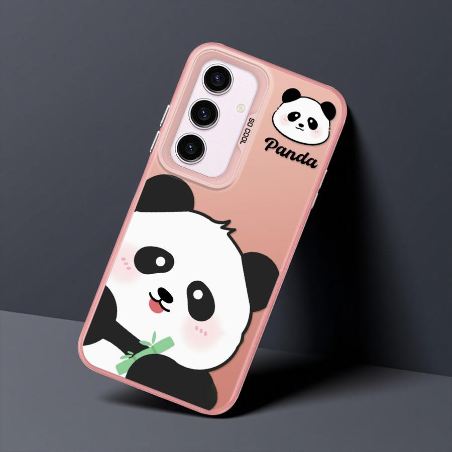 Soft Cover Phone Case for Samsung Galaxy A35 A72 A52 A71 A26 A36 A53 A73 A55 A54 A51 A56 Cute Cartoon Panda