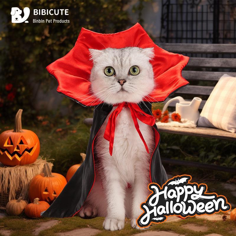 Funny Halloween Magic Cloak Costume for Cats and Dogs