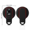 Silicone Keychain Accessories for BMW Mini Cooper F55 F56 F57 F54 F60 JCW Clubman Countryman Car Remote Key Case Cover