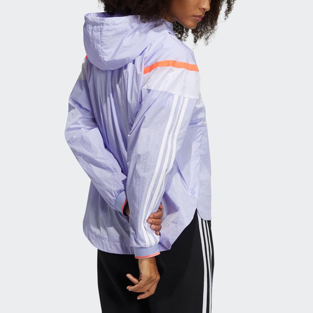 adidas Jackets Women's Purple Hooded Moderate Other HD0368