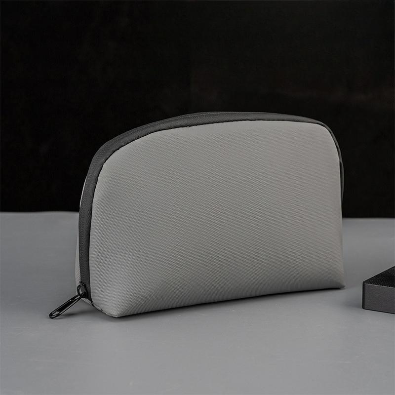 Étui Organisateur à Fermeture Éclair Fin pour Accessoires Tech & Appareil Photo Sac de Rangement Portable Multi-Compartiments pour Appareils Photo Reflex Portables Ordinateurs Portables USB