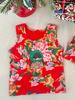 An Meiya Red Vest - Children's Chinese New Year Cotton Homewear