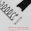 16*8mm 18*10mm 20*12mm Cinturino Concavo in Acciaio Inossidabile per Orologi Serie PASHA Car-tier WSPA0013 W31077U2 W3108555 Braccialetto