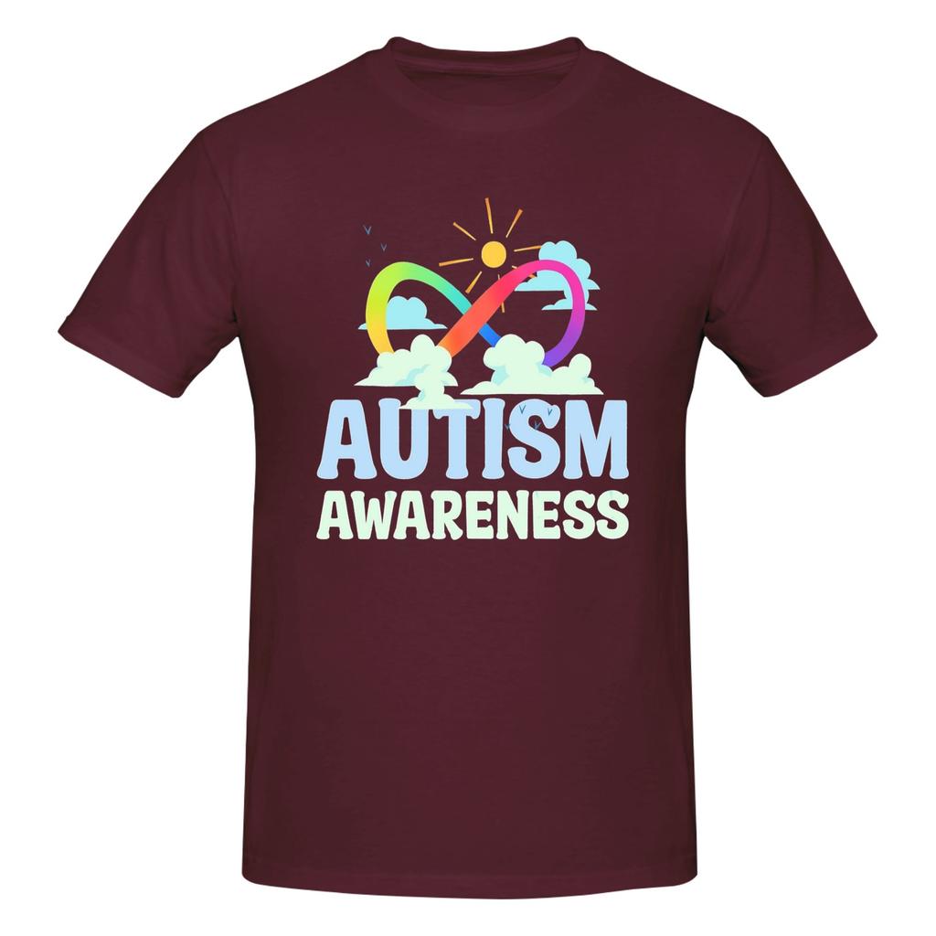 Piece Proud Of You Funny Graphic  Cotton TShirt Autism Awareness Day Tees Tops For Unisex