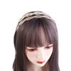 Acid Women Hairpin Female Hair Accessories Cross Headband Korean Style Headwear Twist Hair Band
