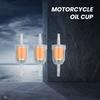 Motorcycle Gas Filter Cup with Magnet High Performance Oil Filter Cup Universal Motorbike Scooter Dirt Bike Parts Replacement Accessories