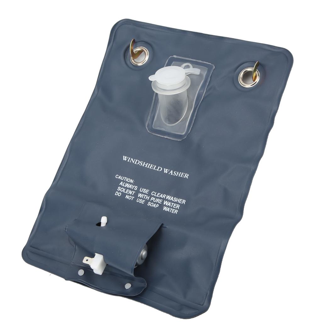 Windshield Washer Kit Easy Replaceable Convenient Practical Washer Bag Kit Cleaning Tools with Pump