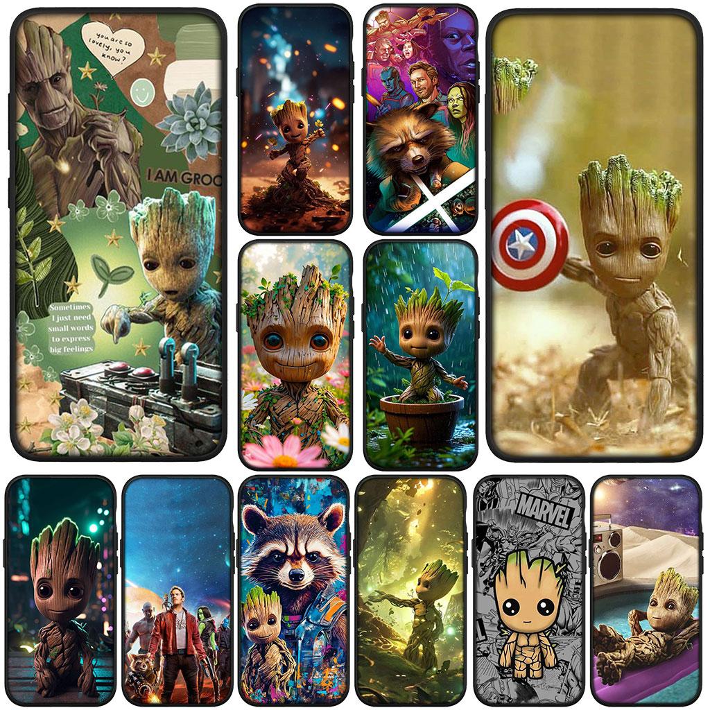 Guardians of the Galaxy Groot Hülle Handyhülle für Apple iPhone 16 15 14 11 Pro Max 7 8 Plus SE2 SE3 SE 2022 2020 Hülle