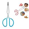 Steel Handles Pastry Baking Grill Kitchen Supplies Food Scissor Tongs Barbecue Clamp BBQ Tools