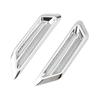 2Pcs/set Car Side Air Flow Vent for Fender Hole Cover Intake Grille Duct ABS Car Side Vents Styling Car Decoration Accessories