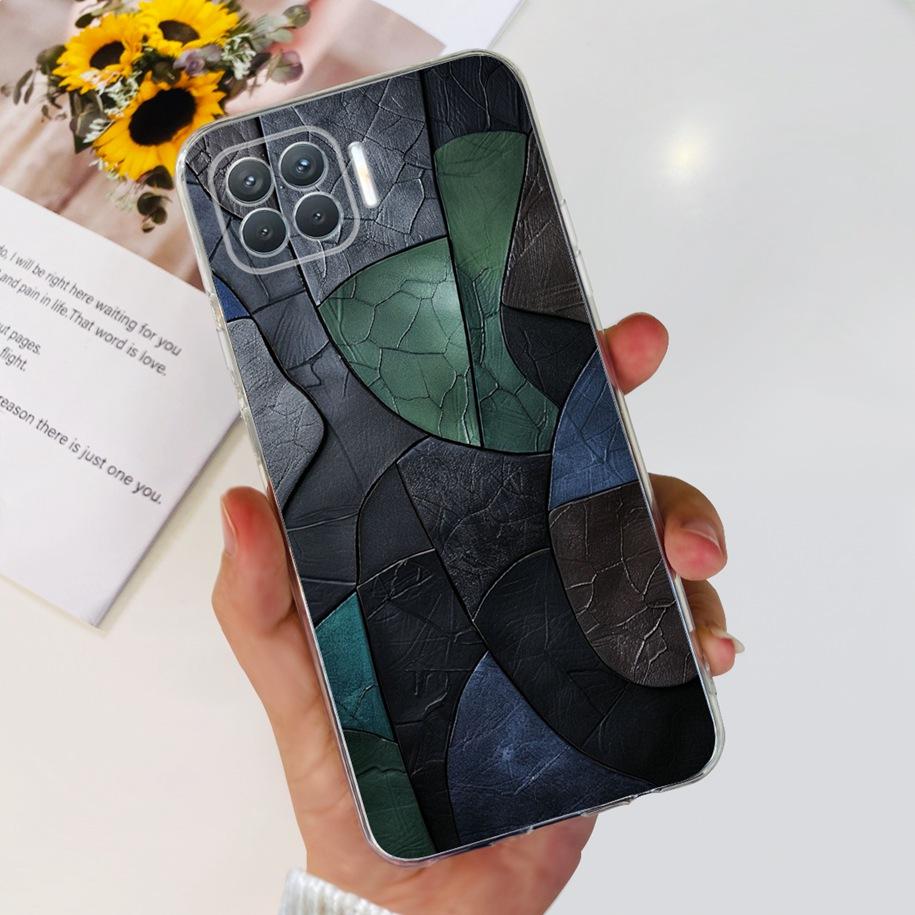 For OPPO Reno 4 Lite Case CPH2125 Phone Case Cute Cartoon Soft Silicone Back Cover For OPPO F17 Pro CPH2119 Coque A93 2020 Funda
