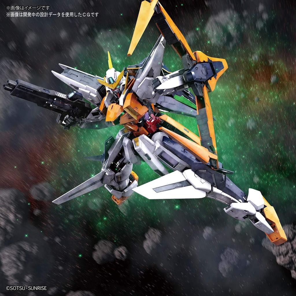 MG Mobile Suit Gundam 00 Gundam Kyrios Scale Plastic Model Kit 1/100 Pre-colored