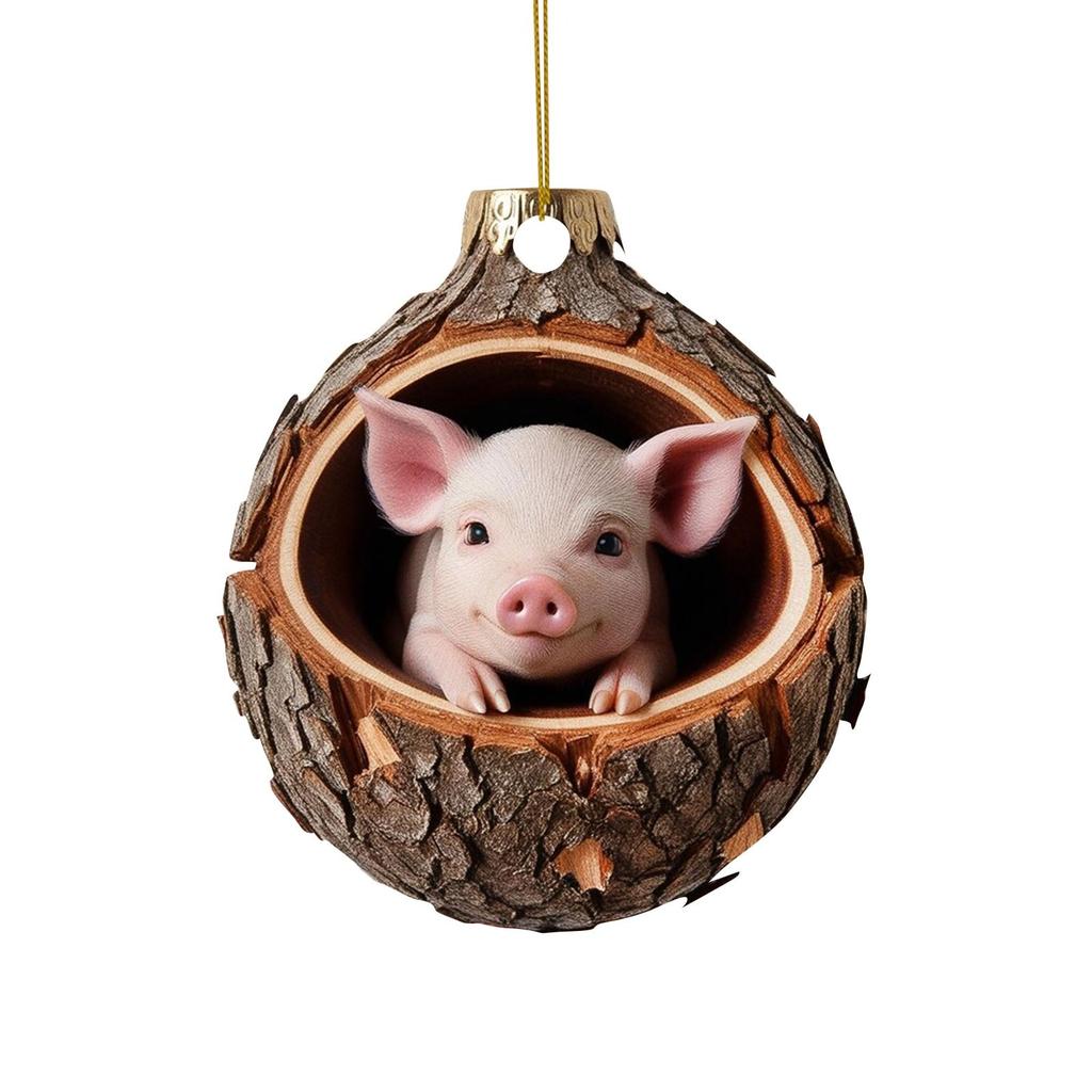 Christmas Decoration Pendant Christmas Tree Tag Theme Party Crafts Ornament