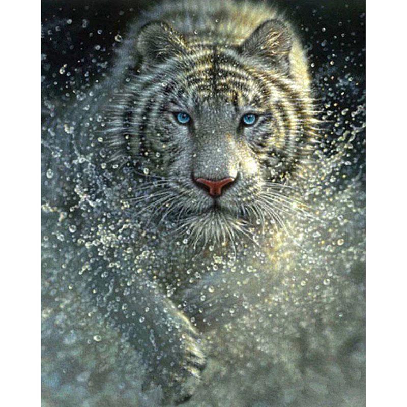 Diamond Embroidery Tiger Diy Diamond Painting Animals Picture Of Rhinestone Diamond Mosaic Pattern Crafts Home Decor