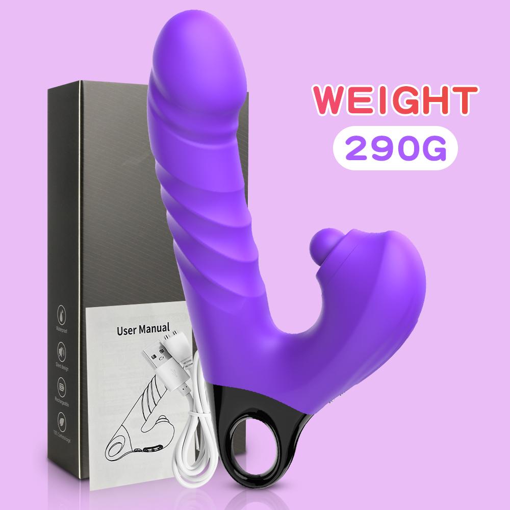 Wibrator wbijający dildo dla kobiet G Spot stymulator łechtaczki zabawki erotyczne łechtaczka pulsujące wibratory żeński sutek masażer waginy