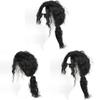 Michael Jackson Cosplay Wig With Long Curly Hair For Stage Performances And Dress Up