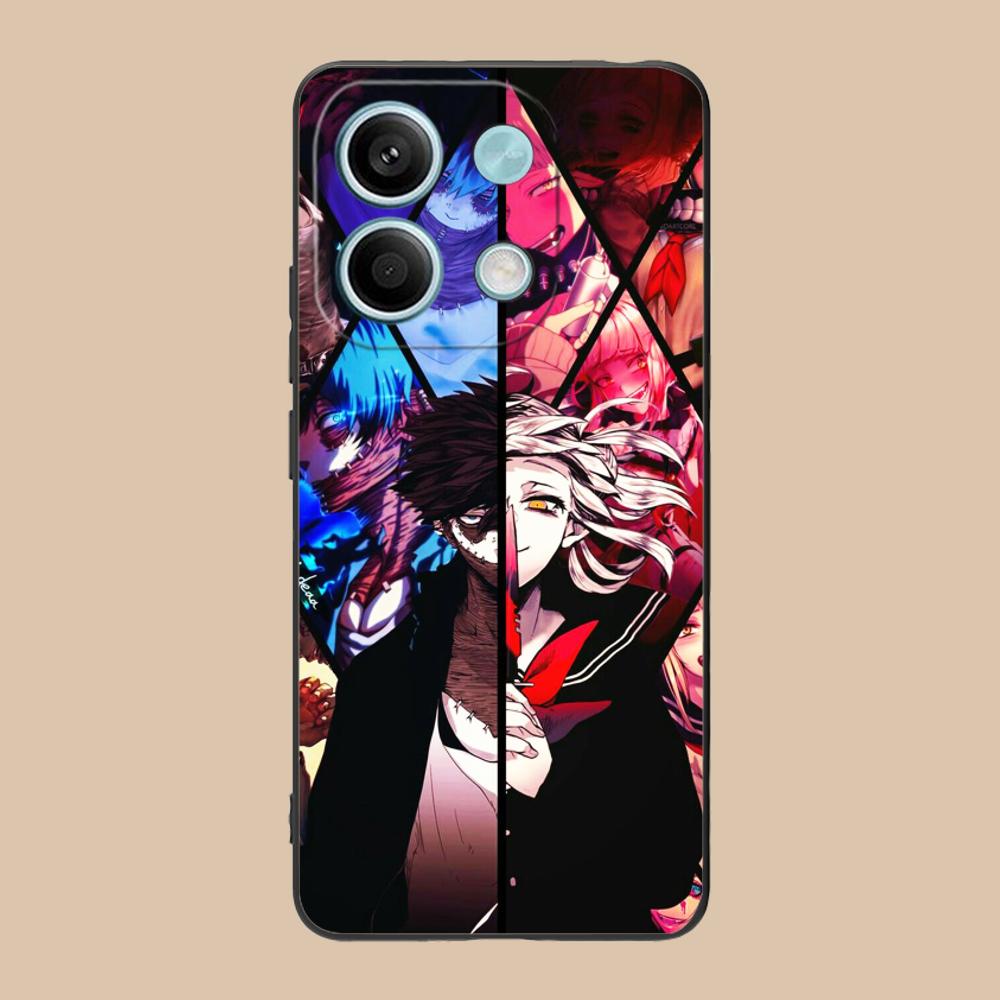 

Hero Academia Himiko Toga Phone Case for POCO M6 M5 M4 M3 X7 X6 X5 X4 X3 F6 F5 F4 Pro GT 5G Colour Printing Luxury Pretty Cover Poco C40
