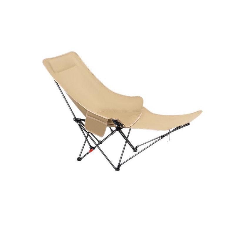 Adjustable Outdoor Folding Recliner Chair with Leg Rest – Four-Speed Moon Chair