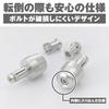 Daytona Bar Inner Diameter Aluminum Surface 99985 End, Motorcycle, Universal, 14-19mm, Billet, Type, Silver,