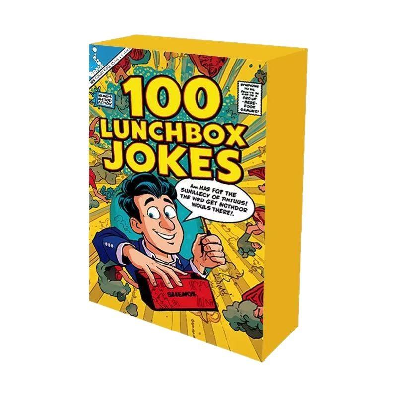 Card Game Lunchbox Jokes With Interactive Fun For Family And Kids